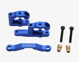 Powerhobby - Aluminum Steering Set BLUE