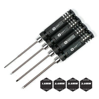 Metric High Speed Steel Hex Driver Set