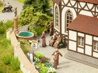 Church St. George with Bell Sound Unit -- Laser-Cut Kit - 6-7/16 x 3-7/16 x 9-15/16" 16.4 x 8.8 x 25.2cm