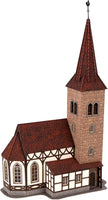 Church St. George with Bell Sound Unit -- Laser-Cut Kit - 6-7/16 x 3-7/16 x 9-15/16" 16.4 x 8.8 x 25.2cm