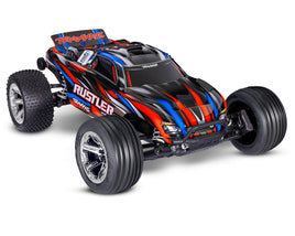 Traxxas Rustler 1/10 2WD Brushless Stadium Truck RTR BL-2s (Red)