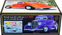 '34 Ford 5-Window Coupe Street Rod (1/25 Scale) Plastic Vehicle Model Kit