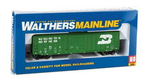 50' ACF Exterior Post Boxcar - Ready to Run -- Burlington Northern #249071 (Cascade Green, white; Large Name, Logo)