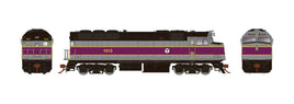 MBTA #1014 EMD F40PH Phase 3 HO Scale Locomotive