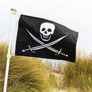 Calico Jack 12" x 8" Flag