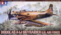 Douglas A-1J Skyraider U.S Air Force (1/48 Scale) Plastic Aircraft Model Kit