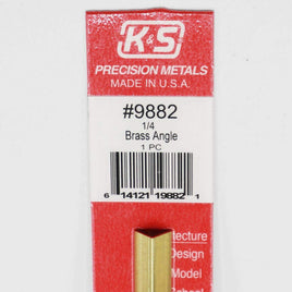 1/4" x 12" Single Brass Angle