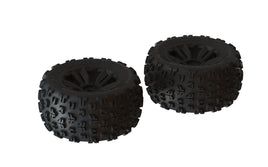 Arrma dBoots 'Copperhead2 MT' Tire Set Black Pair