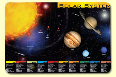 Solar System Placemat| Eugene Toy & Hobby