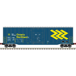 HO NSC 50' 5277 Plug Door Box Car Ontario Northland (ONT) 7701