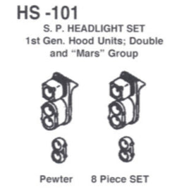 SP Pre-1958 Double & Mars Group Headlight Set