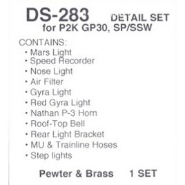 Detail Set for P2K GP30, SP/SSW