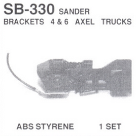 Sander Brackets 4 Axel and 6 Axel Trucks