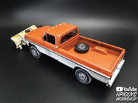 1972 Ford F-250 4x4 with Snow Plow (1/25 Scale) Vehicle Model Kit