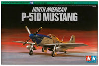 North American P-51D Mustang (1/72 Scale) Plastic Aircraft Model Kit