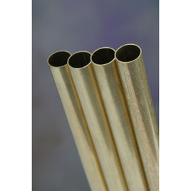 7mm OD x .45mm Wall Round Brass Tube (2)