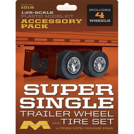 Super Single Trailer Wheel Tire Set