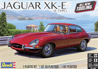 Jaguar XK-E (E-Type) (1/24th Scale) Plastic Vehicle Model Kit