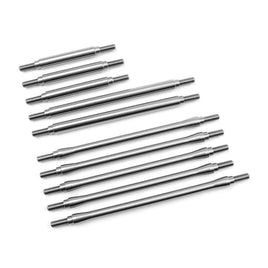 TRX-4 Stainless St 10pc Link Kit, 12.3in Wheelbase