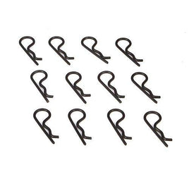 Body Clips Black (12 Pack)