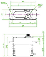 422HDv2 Servo Winch with  Built In Controller