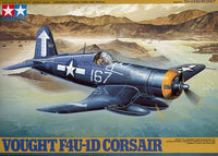 Vought F4U-1D Corsair (1/48th Scale) Plastic Aircraft Model Kit