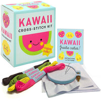 Mini Kit: Kawaii Cross Stitch Kit