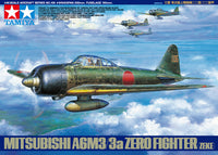 Mitsubishi A6M3/3a Zero Fighter (ZEKE) (1/48 Scale) Plastic Aircraft Model Kit